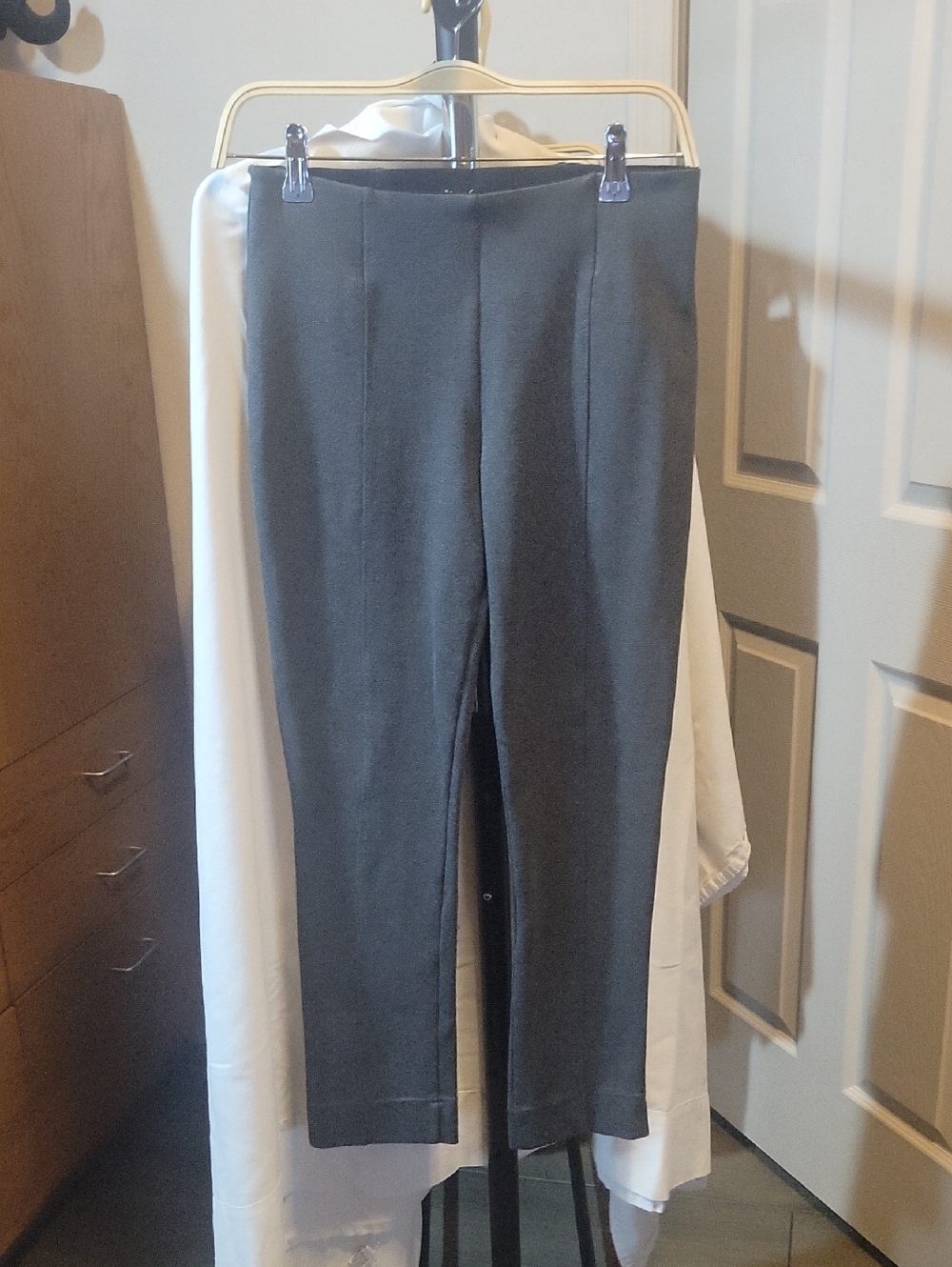 Investments Dark Charcoal Ankle Pants